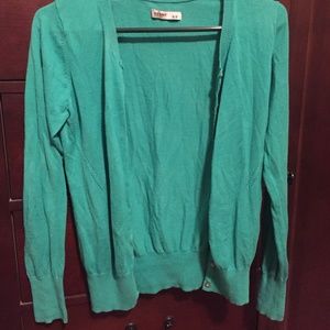 Teal Cardigan